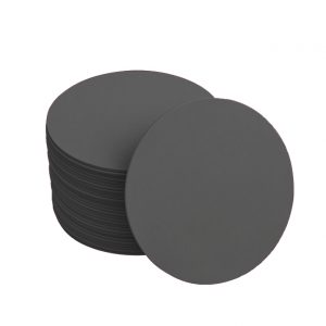 Grey Circle Coasters