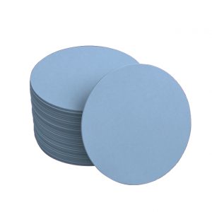 Light Blue Circle Coasters