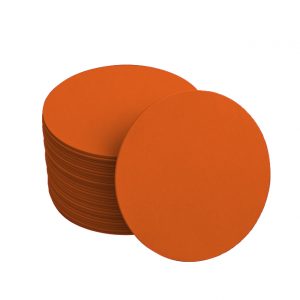 Orange Circle Coasters