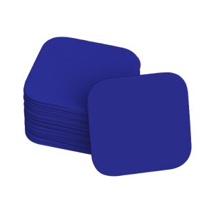 Relax Blue Square Coasters