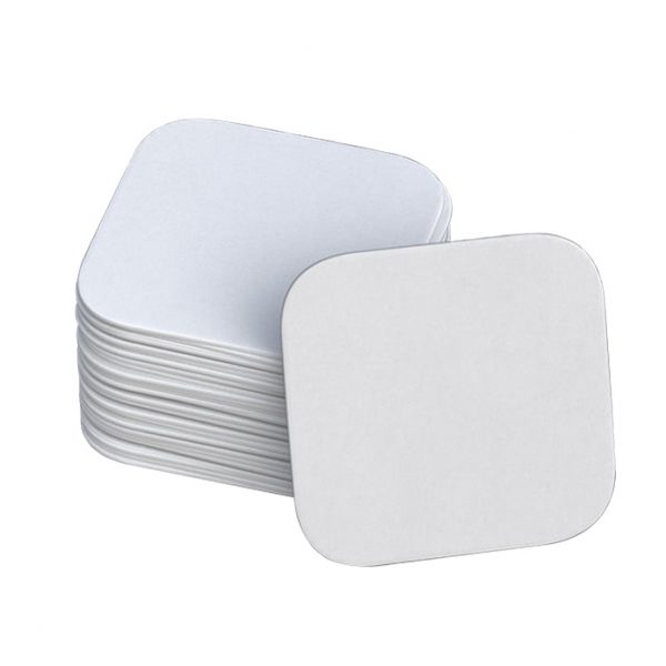 White Square Coasters