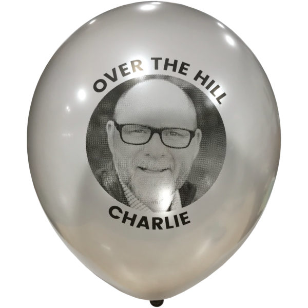 Example Custom Photo Balloon for Birthdays