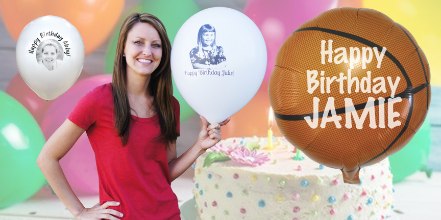 Personalized Birthday Balloons - Custom Printed Balloons For Birthday