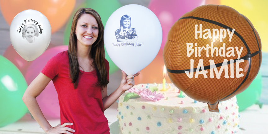 Custom Birthday Balloons - Custom Printed Balloons For Birthday