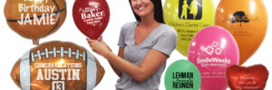 Helium balloons