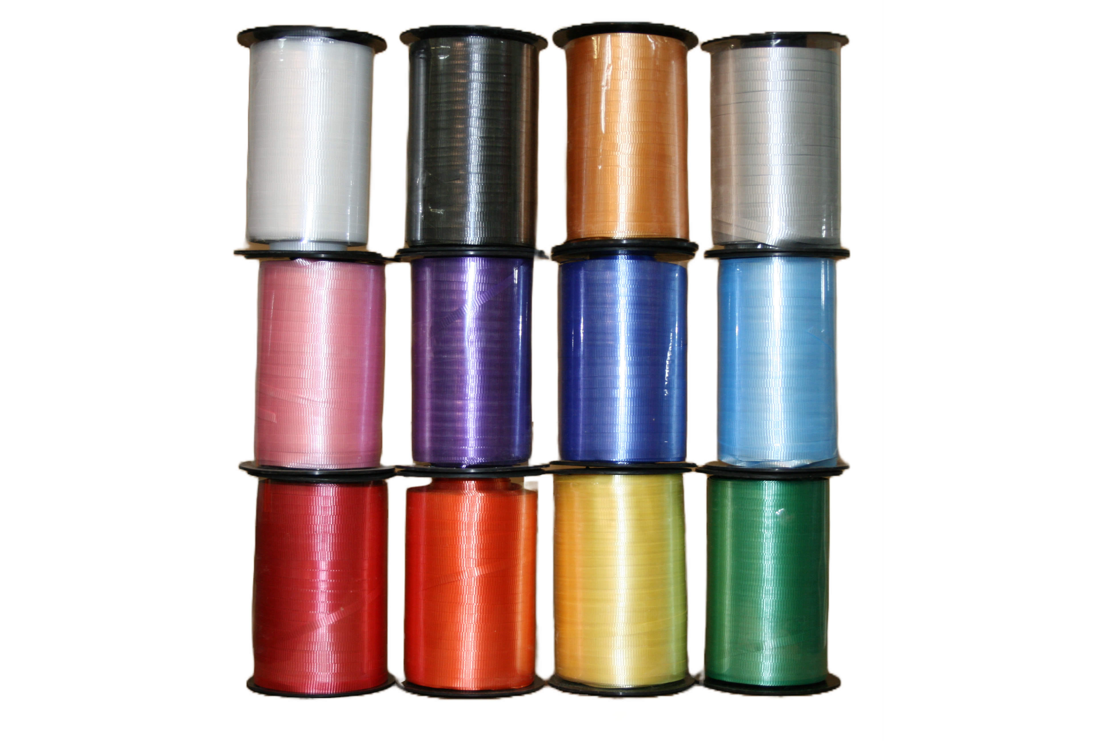 Curling Ribbon for Balloons and decoration – 3 Rolls of 10 meter each