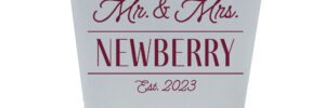 personalized 12 ounce frost flex cup