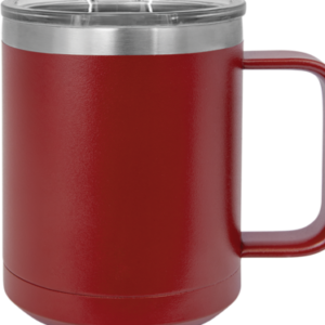 maroon mug