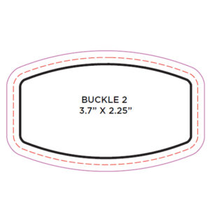 Buckle #2 - 3.7" x 2.25"