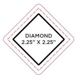 Diamond - 2.25" x 2.25"