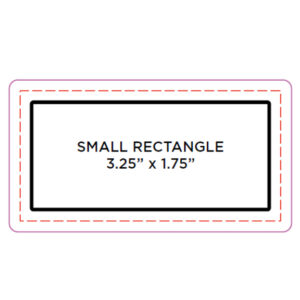 Small Rectangle - 3.25" x 1.75"