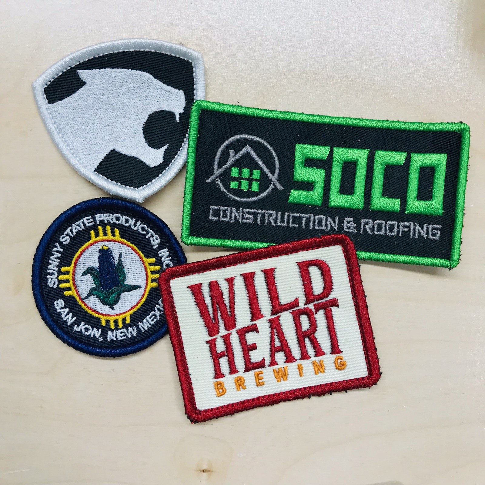 Embroidered Custom Patches - 50% Embroidery — Hats Off