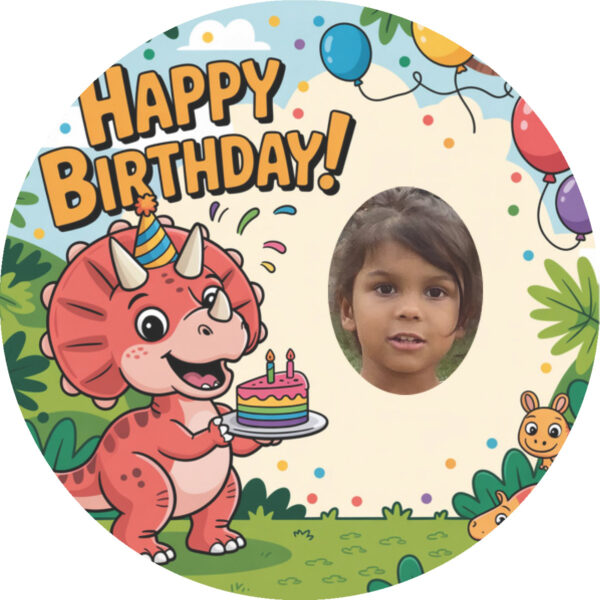 18in Dinosaur Photo Balloons (Foil) - Image 5