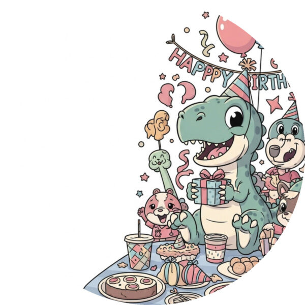 18in Dinosaur Photo Balloons (Foil) - Image 4