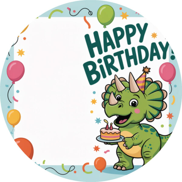 18in Dinosaur Photo Balloons (Foil) - Image 8