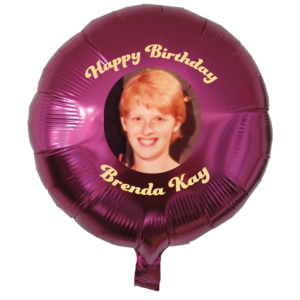 Custom Photo Balloon For Birthday - Full Color