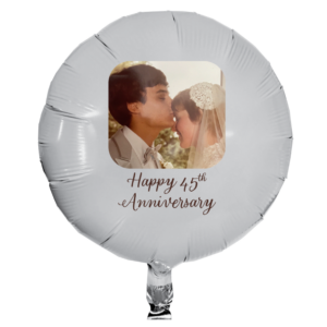 Custom Mylar Photo Balloon for Wedding Anniversary