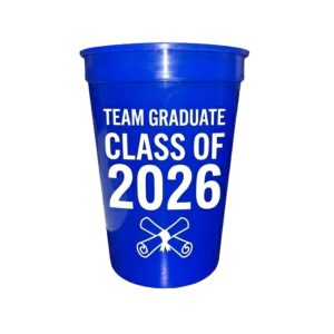 12oz Stadium Cups for Graduation