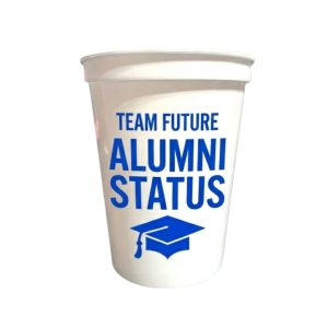 16oz Custom Stadium Cups for Graduation