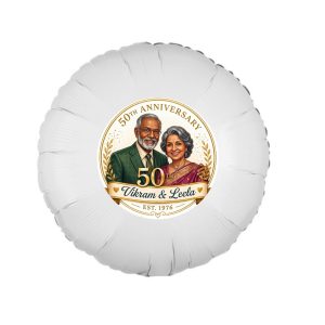 18in Custom Photo Balloons for Anniversaries