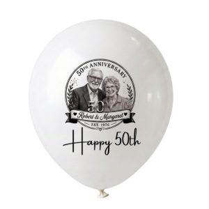 11in Photo Balloons (Latex) for Anniversaries