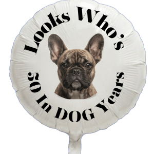 18in Pet Birthday Photo Balloons (Foil - Full Color)
