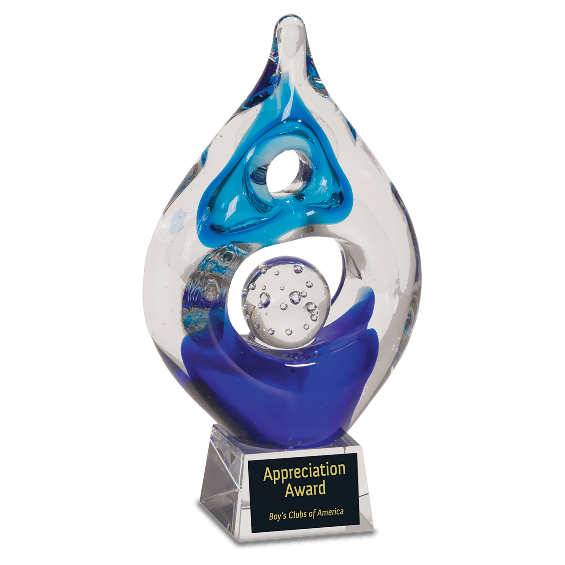 Awards: 8 1/2" Winner Art Glass